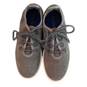 Allbirds Men’s Tree Runners with Rothy’s removable insoles grey/white sz 10